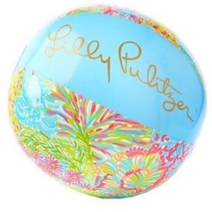 LILLY PULITZER LARGE BEACH BALL